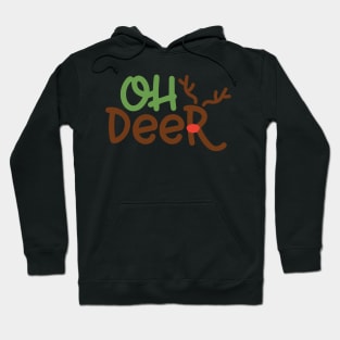 Oh Deer Funny Matching Christmas Gifts For Men Women Kids Hoodie